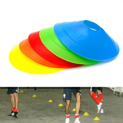 19cm 10Pack Outdoor Marker Discs Sports Saucer Soccer Football Training Cones