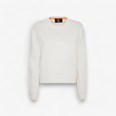 Женская толстовка с круглым вырезом Special Edition SUNS MFS53502D Белый кремовый Fiat 5