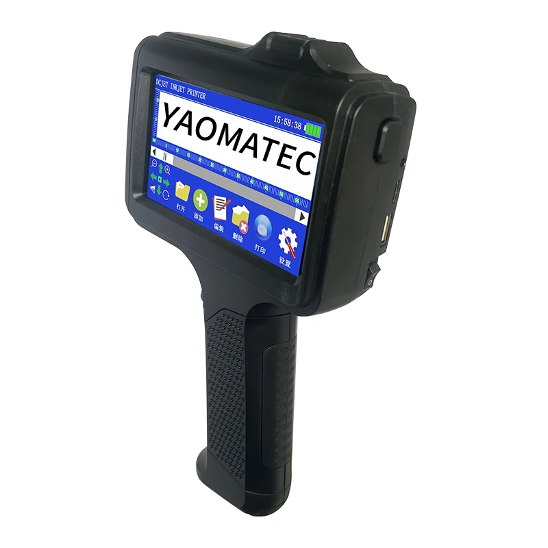 portable printer QR Bar Batch Code Date Logo Expiry Label Portable Handheld Jet