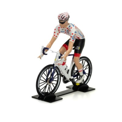 Cyclist Simon Yates polka dot jersey Tour de France 2023 Solido 1/18 TDF02