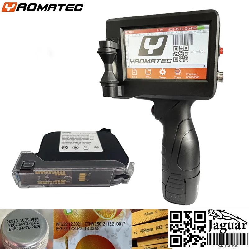 Y3 English QRcode barcode production date number logo expiry date label plastic