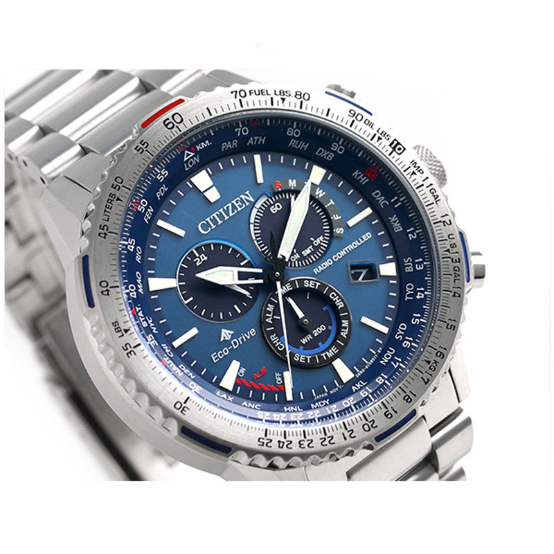 Pre-owned Citizen Promaster Sky Cb5000-50l Eco-drive Radio Watch Direct Flight From Japan