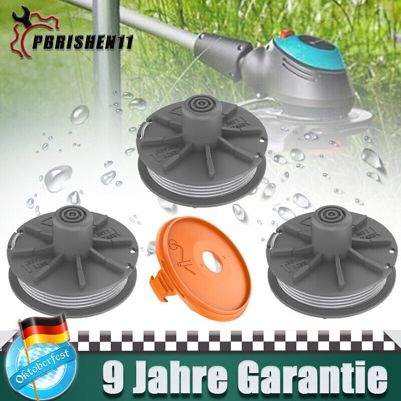 2 Stück Spulenkappen Für Bosch Rasentrimmer - Ersatz Für SmallCut 300, EasyCut Li18/23, ComfortCut Li18/25