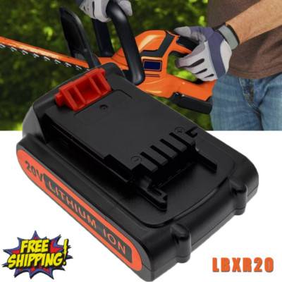 3.8Ah 20V replacement for Black Decker 20 Volt MAX Lithium LBXR20 LBX20 Battery