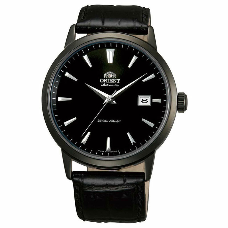 Pre-owned Orient Symphony Automatic Watch Black Dial Basic Date Er27001b Made In Japan