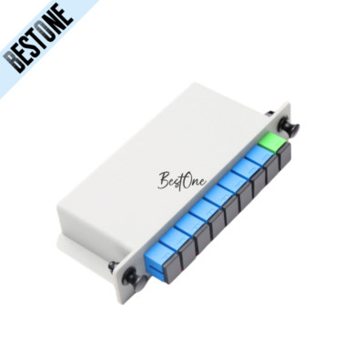 SC UPC 1x2 1x4 1x8 1:4 1:8 PLC Fiber Optical Splitter FTTH CATV Optic Splitter