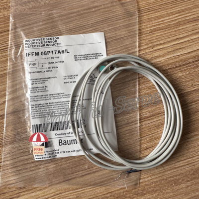 Inductive Proximity Sensor Switch For Baumer IFFM 08P17A6/L IFFM08P17A6L PNP