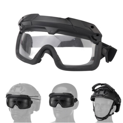 3 Lens Airsoft Tactical UV-400 Protection Goggles Eye Wear Safety Glasses Parts