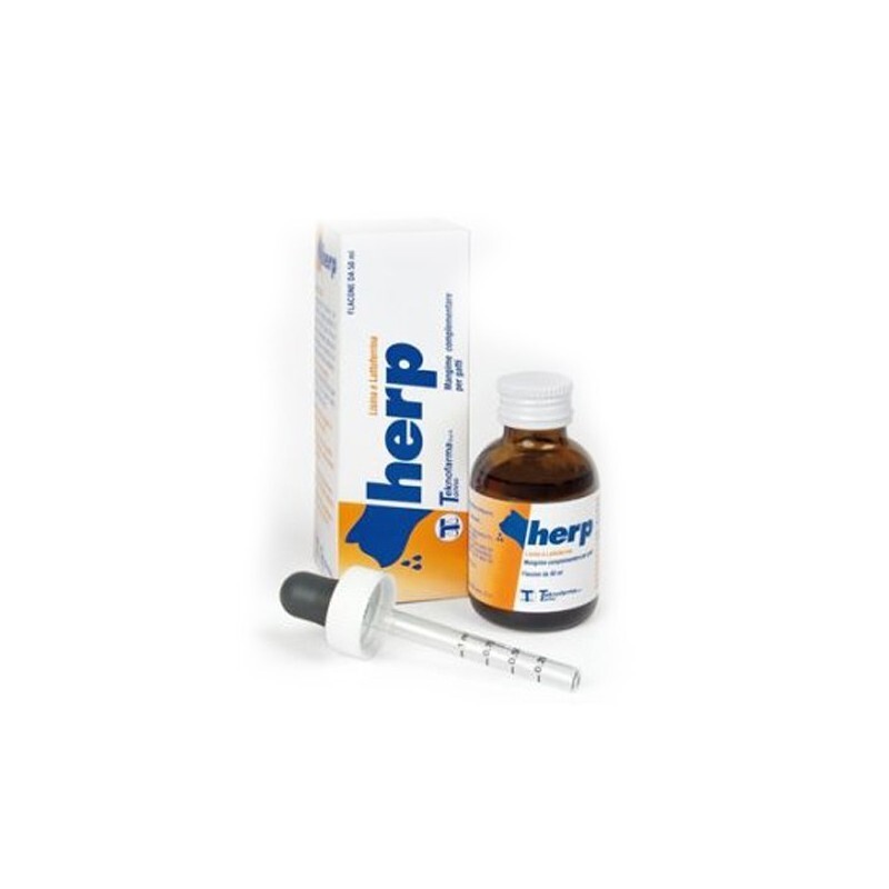 Teknofarma Herp 50 Ml Gatto â Combatte Infezioni Virali Respiratorie Nei Gatti