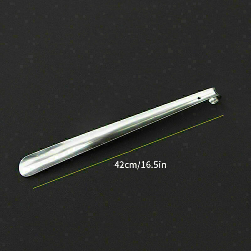 Professional Stainless Steel Silver Shiny Metal Shoe Horn Spoon Shoehorn 6"-20"