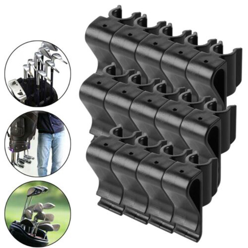 14 Pcs Golf Bag Organizer Club Putter Clip Holder Set For All Wedge Iron Driver