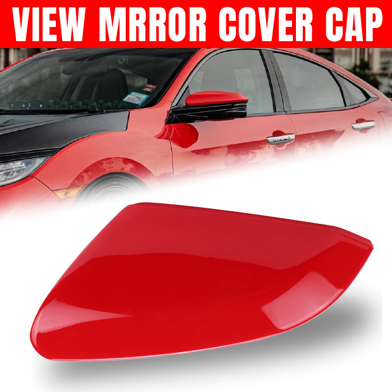 Driver Left Side Mirror Cover Cap For Honda Civic 2016 2017 2018 2019 2020 2021