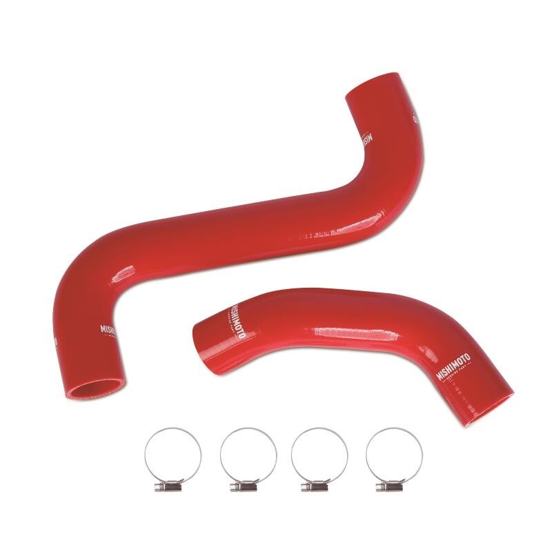 みちつば Mishimoto Intercooler Hose Kit Red - Subaru WRX STI 2004