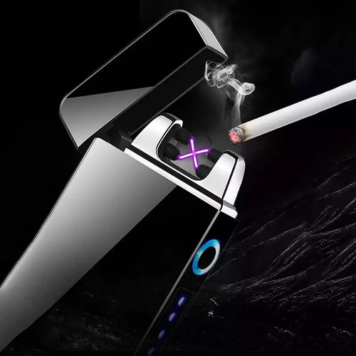 Dual Arc Usb Rechargeable Plasma Windproof Flameless Cigarette