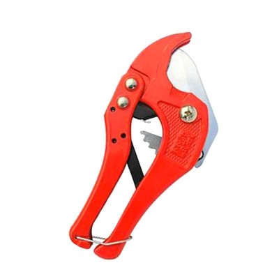 42mm PVC Pipe Cutter Ratchet Style Plumbing Tool Heavy Duty Cutting Pliers
