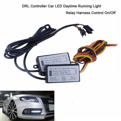 2x Car LED Daytime Running Light Automatic ON/OFF Controller Module DRL Relay ,