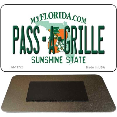Pass A Grille Florida Magnet Fridge Refrigerator Home Kitchen Decoration