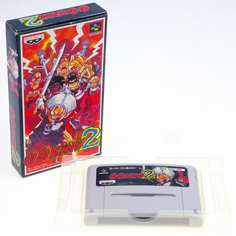 GO GO ACKMAN 2 Nintendo Super Famicom SFC Japan Import GO GO ACKMAN 2 Nintendo Super Famicom SFC Japan Import