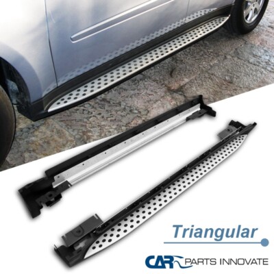 Fit 06-11 Benz W164 ML350 ML450 ML550 Aluminum Side Step Nerf Bars Running Board