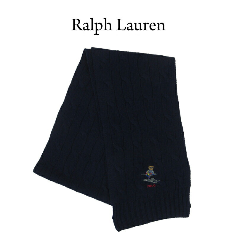 

Polo Ralph Lauren Шарф Polo Preppy Bear - Темно-синий, Navy
