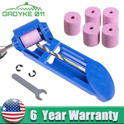 Portable Drill Bit Sharpener Corundum Grinding Wheel for Grinder Polishing Tool
