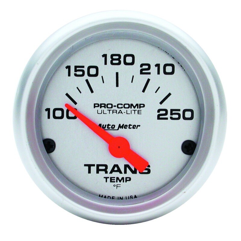 Autometer Ultra-Lite 52mm  100-250 Degree F Mechanical Transmission Temperature - Picture 1 of 1