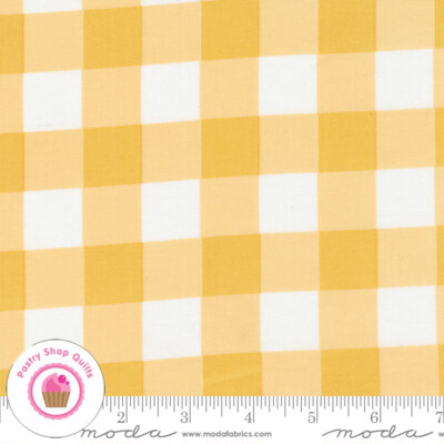 Moda COZY UP 29125 14 Yellow Check COREY YODER Quilt Fabric