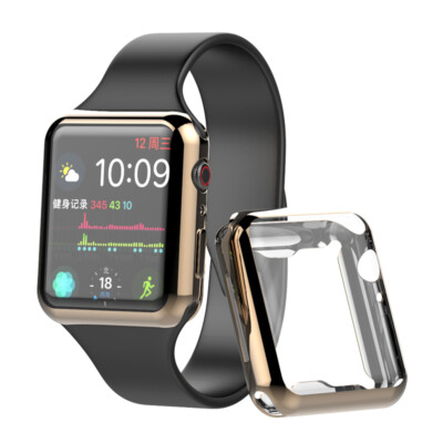 Screen Protector Cover TPU Case Apple Watch Series SE 6 5 4 3 38/40/42/44mm