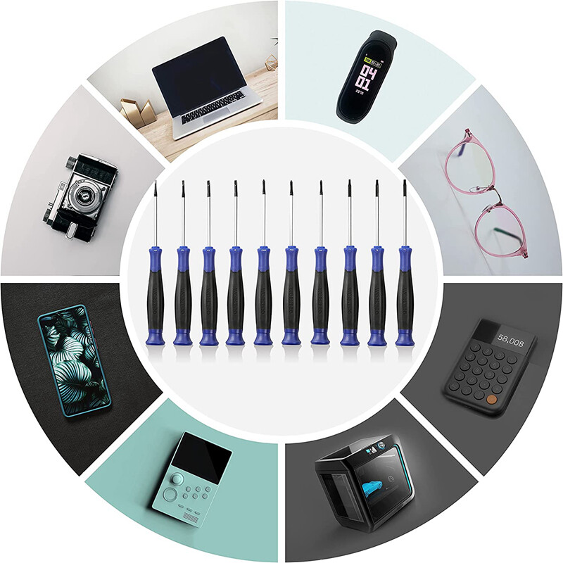 WORKPRO 10Piece Precision Screwdriver Set with Pouch Magnetic Screwdriver Repair