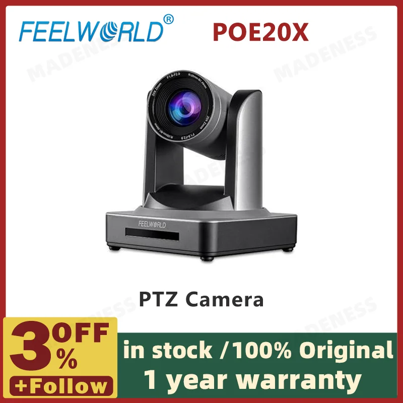 POE20X Simultaneous USB/3G-SDI/HD/IP Live Streaming PTZ Camera with 20X Optical
