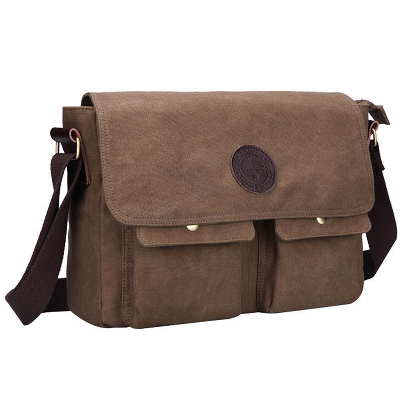 Men's Canvas Messenger/Shoulder Bags for sale Shop with Afterpay eBay