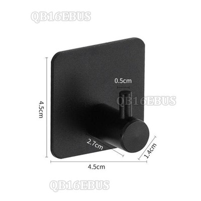 Self Adhesive Home Kitchen Towel Wall Hanger Towel Door Hook Key Rack B16