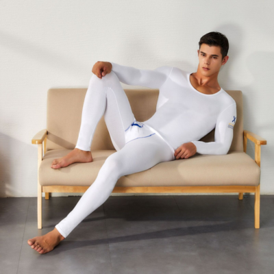 Men s Thermal Underwear Sets Men Compression Warm Suits Sexy Mens Pajamas Set