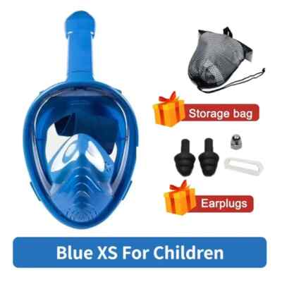 Professional Snorkeling Diving Mask Underwater Scuba Full Face Snorkel Mask Anti