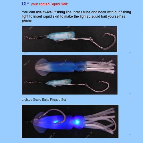 diy led fishing lure Jug Light built for night fishing visibility. Self-Powered Fishing Lure 🔋🎣, Crafting