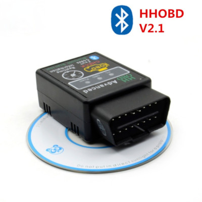 Advanced ELM327 Bluetooth OBD2 HH OBD V2.1 Code Scanner for Car Diagnostic Tool