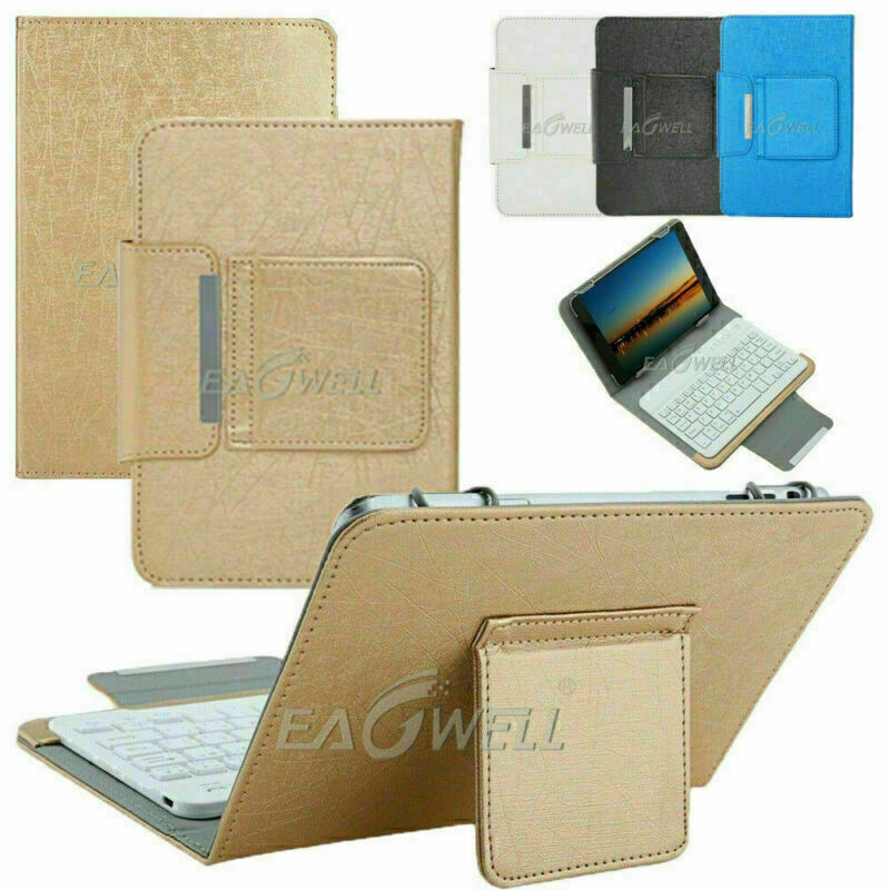 For iPad mini 5th Generation 2019 Leather Stand Case Cover W/ Wireless Keyboard