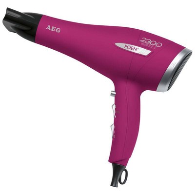 AEG HT 5580 Secador pelo profesional, 3 temperatura, 2 velocidades 2300 W lila