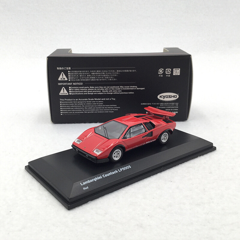 Kyosho 1:64 Lamborghini Countach LP500S Alloy Sport Vehicle