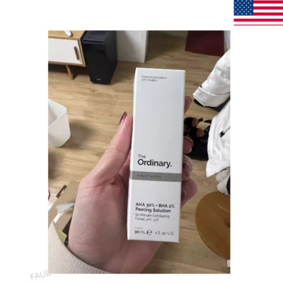 The Odinary AHA 30% + BHA 2% Peeling Solution | USA | Authentic in Box
