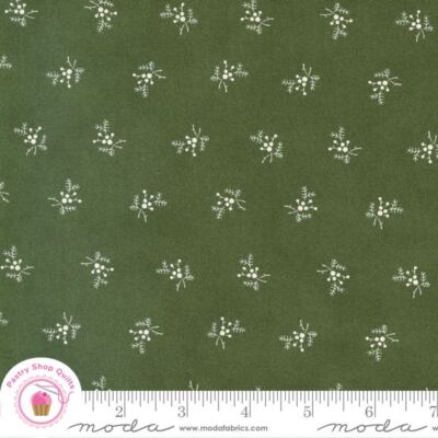 Moda JOYFUL GATHERINGS 49217 16 Green Floral PRIMITIVE GATHERINGS Quilt Fabric