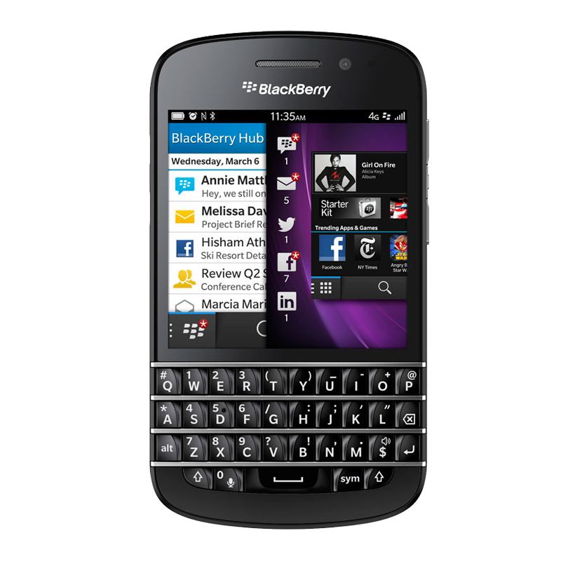 BlackBerry Q10 16GB+2GB 8MP LTE Qwerty Keyboard Unlocked