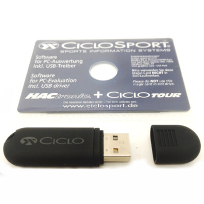 CICLOSPORT CM 8.X computer USB Interface + software for CM8.2, CM8.3A & CM8.3AM