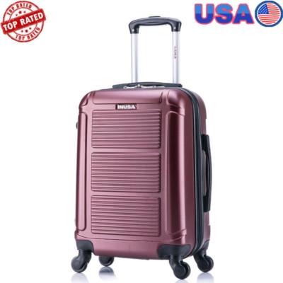 Lightweight 20in Hardside Spinner Luggage W/ TSA Lock Ergonomic Handles Trolley