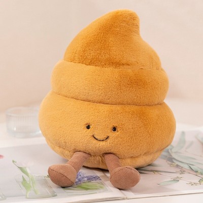 Teasing and funny plush toys doll toilet ornaments
