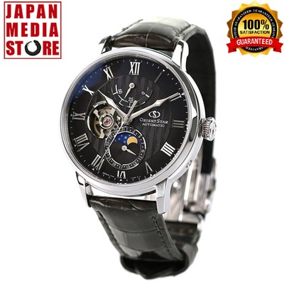 Orient Star RK-AY0104N Automatic Mechanical 22 Jewels Moon Phase Men Watch NEW