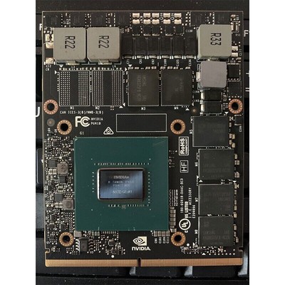 GTX1060M GTX 1060 Graphics Card Video Card N17E-G1-A1 6GB GDDR5 MXM for Dell