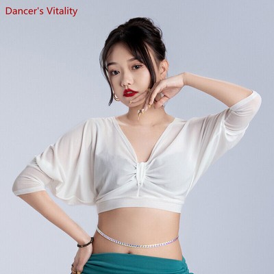 Belly Dance Drawstring Skirt Oriental Dance BeginnersDance Practicing Clothes