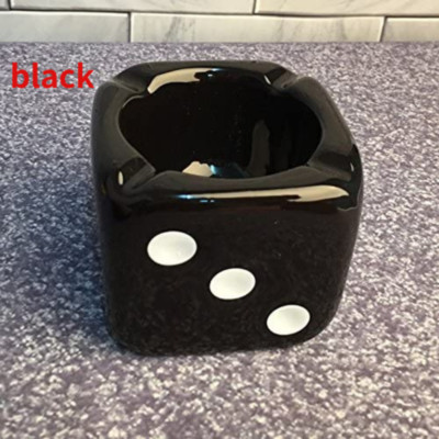 1pc Creative Personality dice Ceramic Ashtray Fashion Cute Ashtray