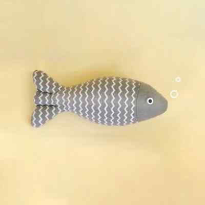 Cat Fish Toy Cat Scratcher Catnip Toy Interactive Simulation Stuffed Pets Toys